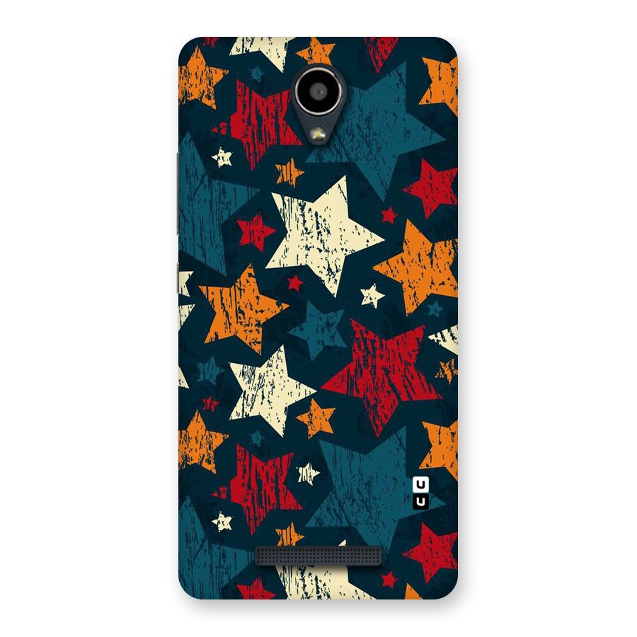 Rugged Star Design Back Case for Redmi Note 2
