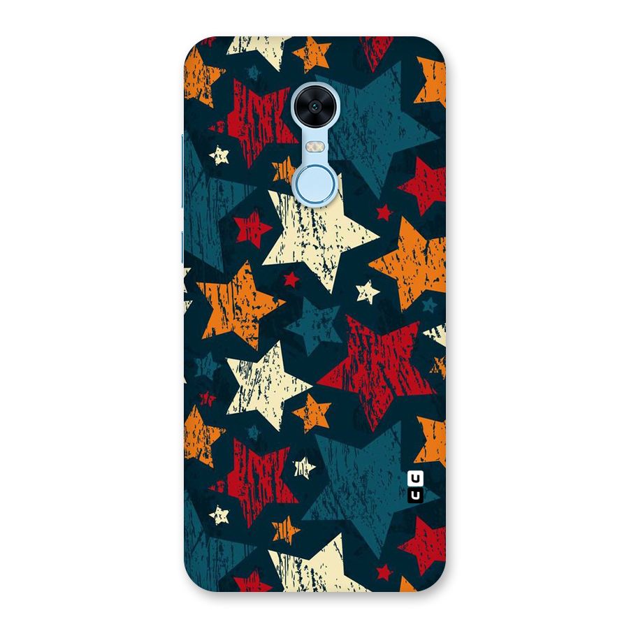 Rugged Star Design Back Case for Redmi Note 5