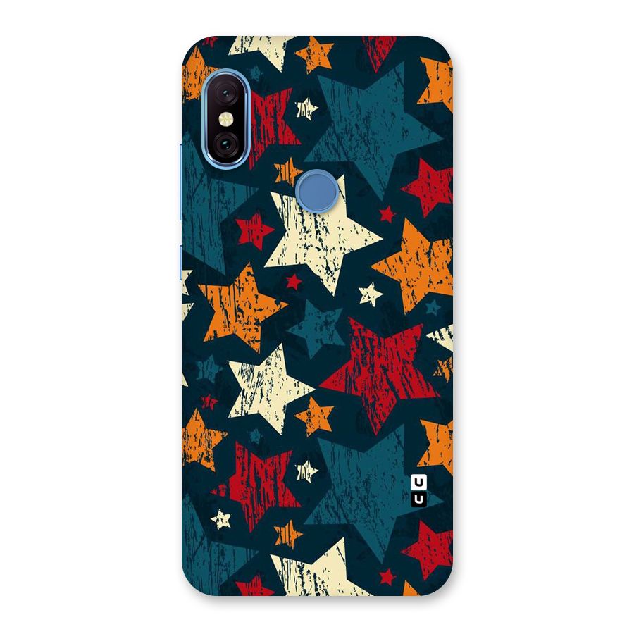 Rugged Star Design Back Case for Redmi Note 6 Pro