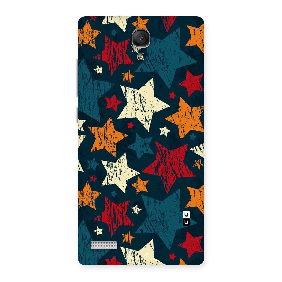 Rugged Star Design Back Case for Redmi Note Prime