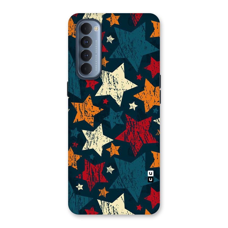 Rugged Star Design Back Case for Reno4 Pro