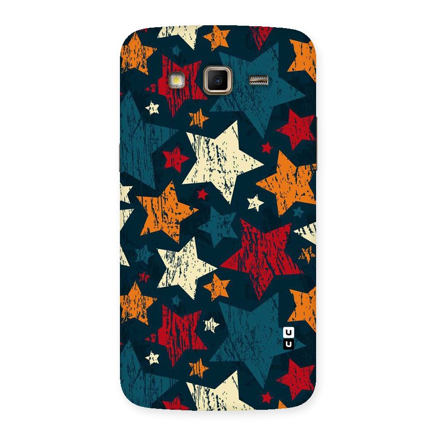 Rugged Star Design Back Case for Samsung Galaxy Grand 2