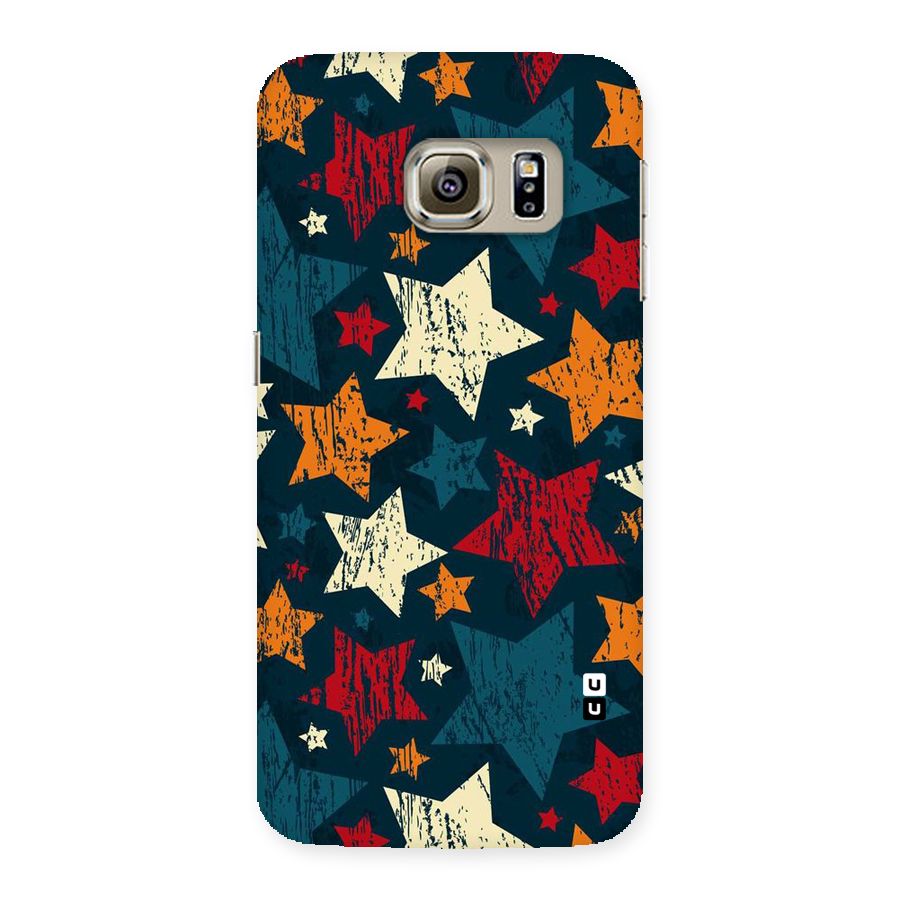 Rugged Star Design Back Case for Samsung Galaxy S6 Edge Plus