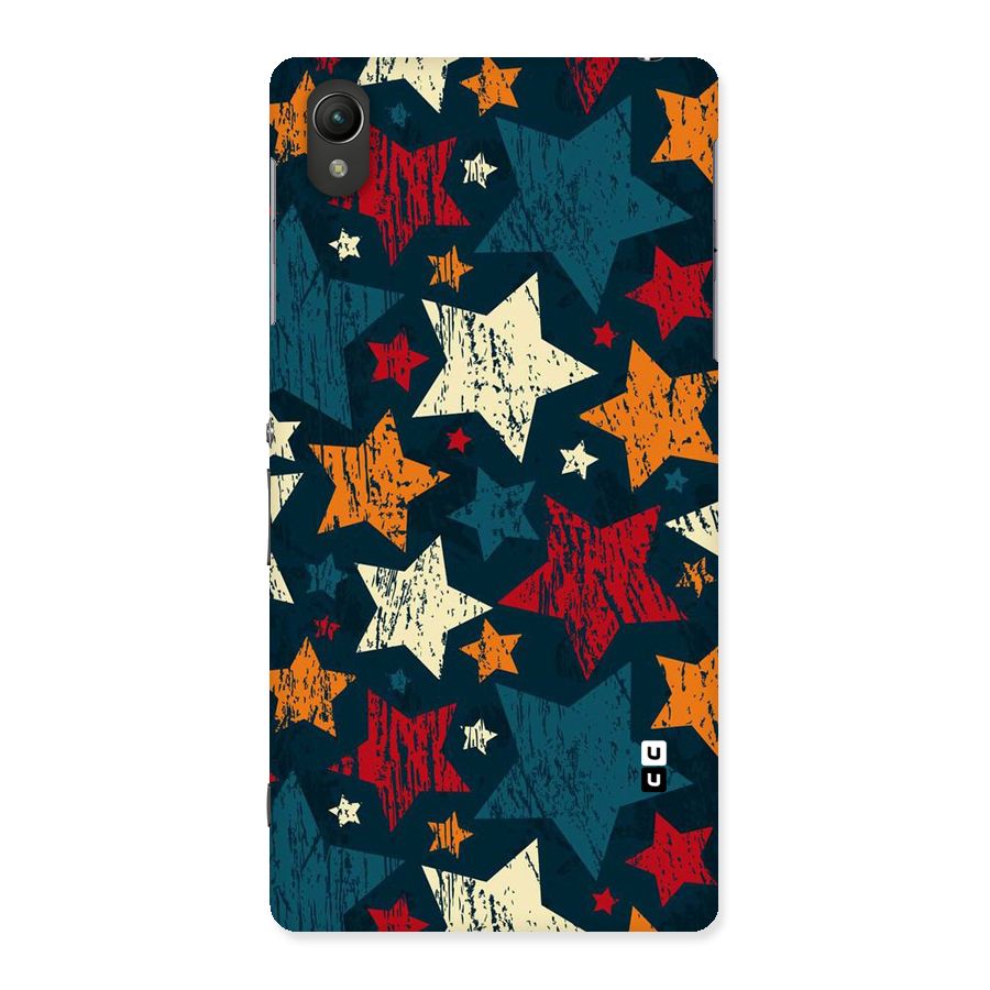Rugged Star Design Back Case for Sony Xperia Z2