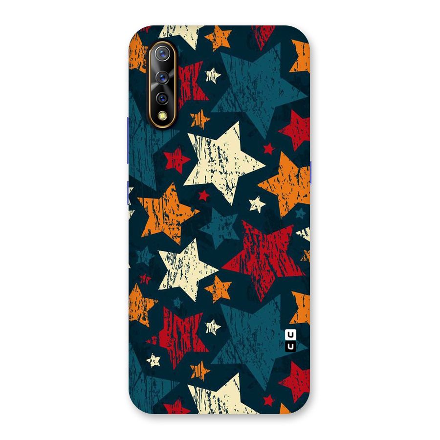 Rugged Star Design Back Case for Vivo S1