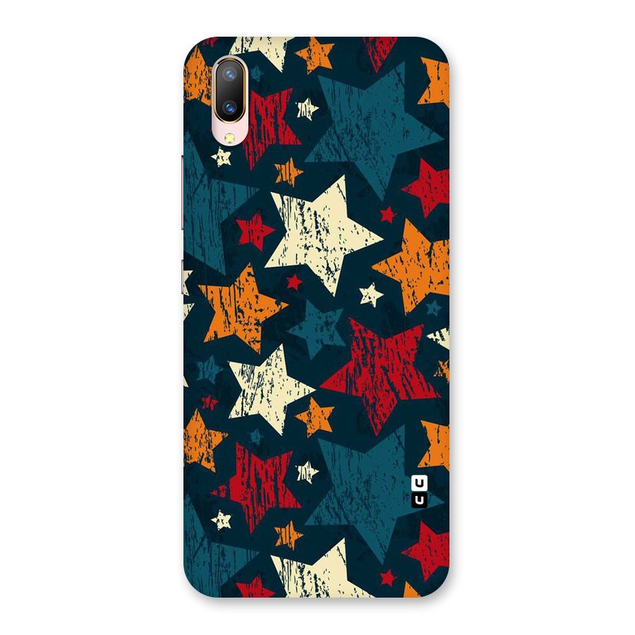 Rugged Star Design Back Case for Vivo V11 Pro