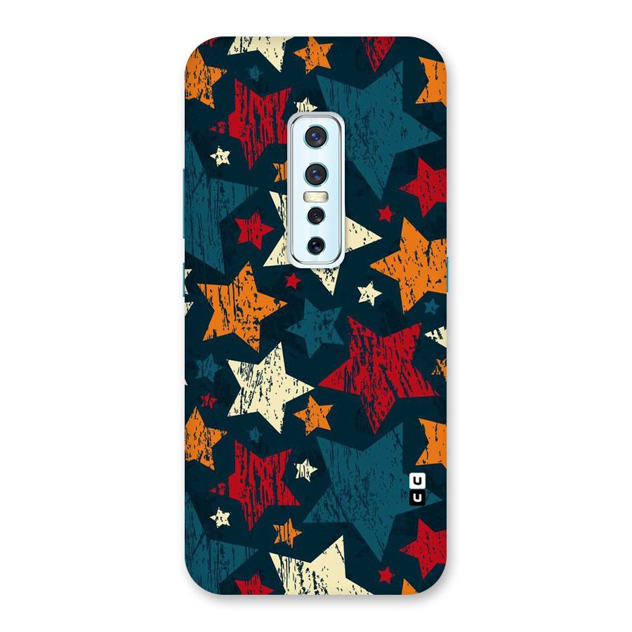 Rugged Star Design Back Case for Vivo V17 Pro