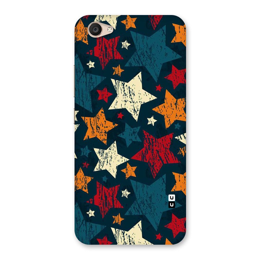 Rugged Star Design Back Case for Vivo V5 Plus