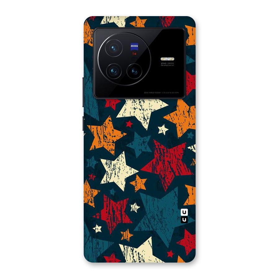 Rugged Star Design Back Case for Vivo X80