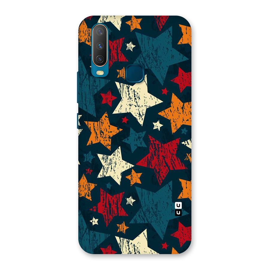 Rugged Star Design Back Case for Vivo Y11
