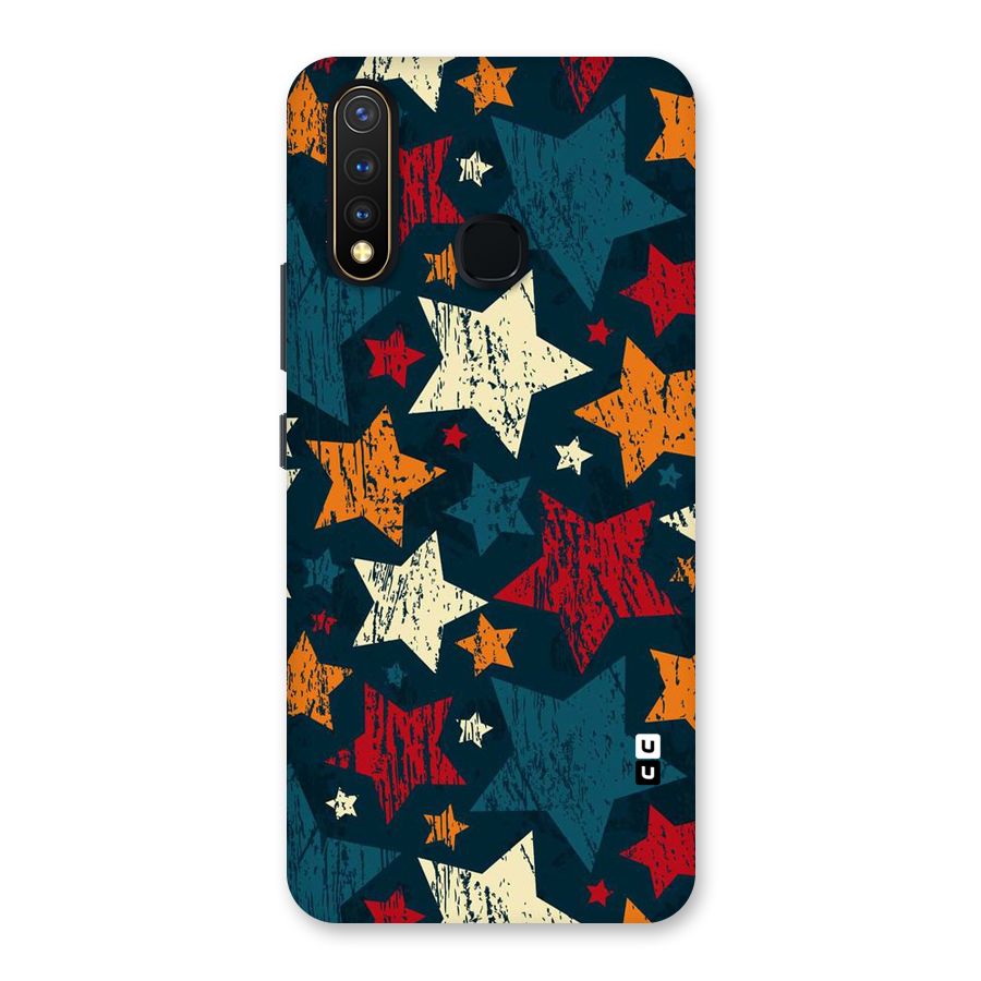 Rugged Star Design Back Case for Vivo Y19