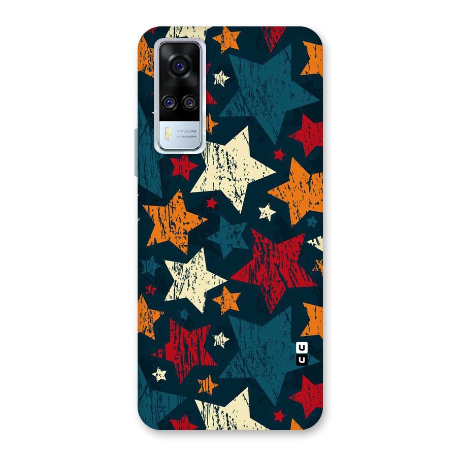 Rugged Star Design Back Case for Vivo Y31