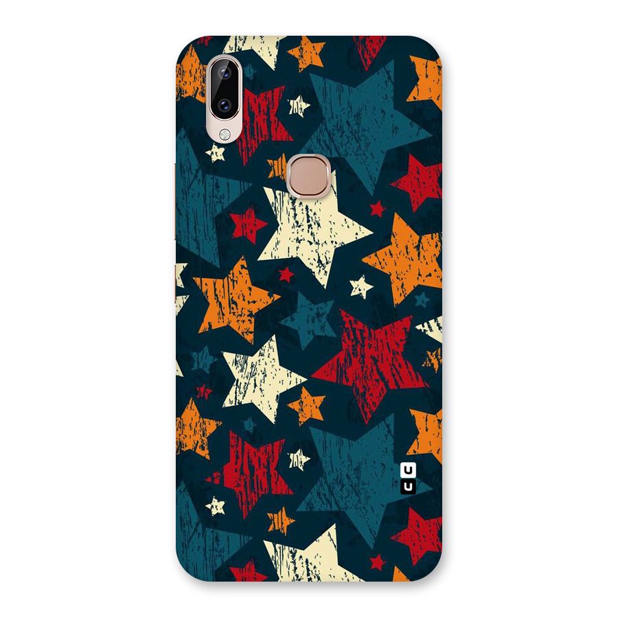 Rugged Star Design Back Case for Vivo Y83 Pro