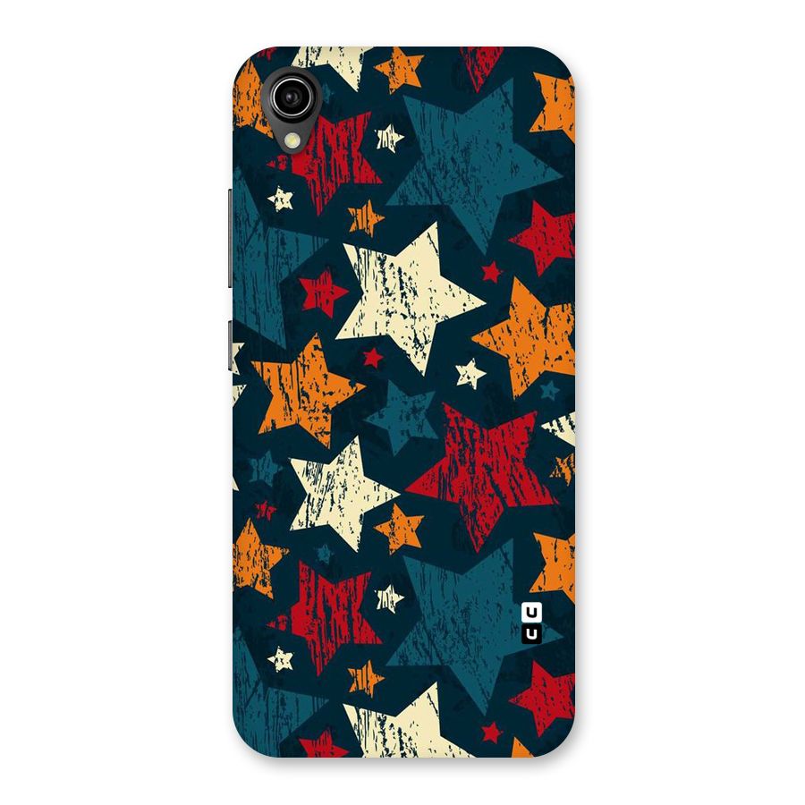 Rugged Star Design Back Case for Vivo Y90