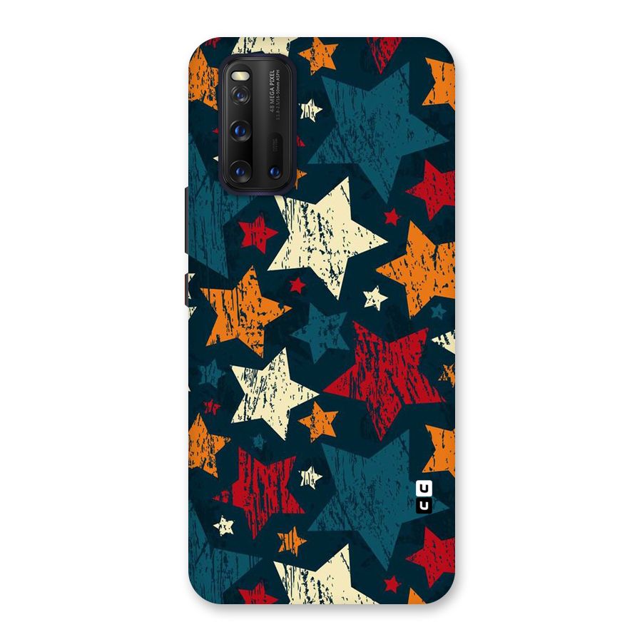 Rugged Star Design Back Case for Vivo iQOO 3