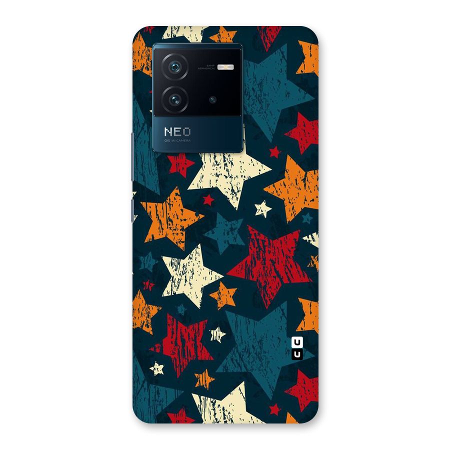 Rugged Star Design Back Case for Vivo iQOO Neo 6 5G