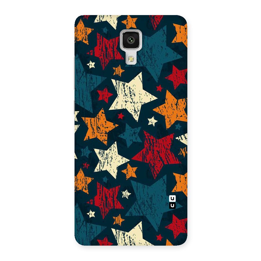 Rugged Star Design Back Case for Xiaomi Mi 4