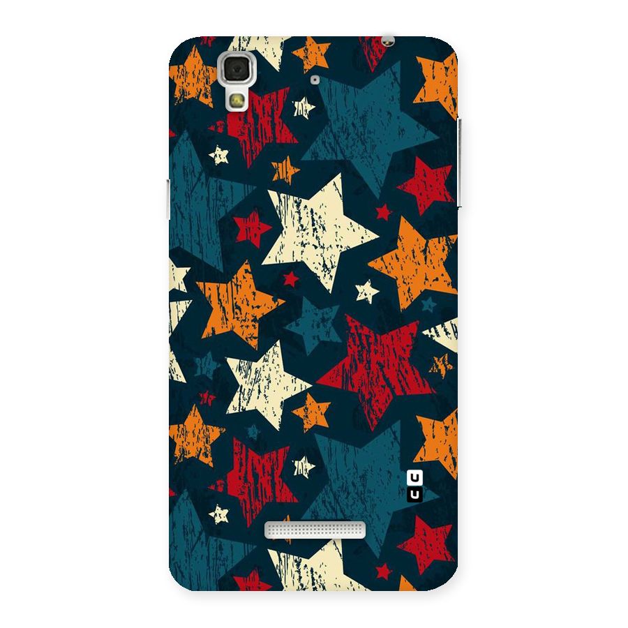 Rugged Star Design Back Case for Yu Yureka