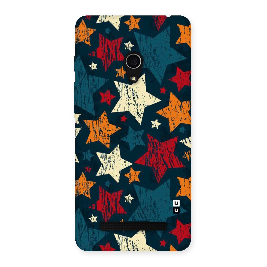 Rugged Star Design Back Case for Zenfone 5