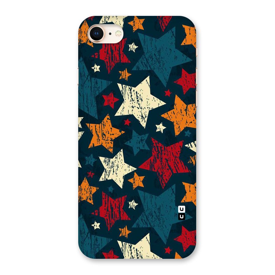 Rugged Star Design Back Case for iPhone 8