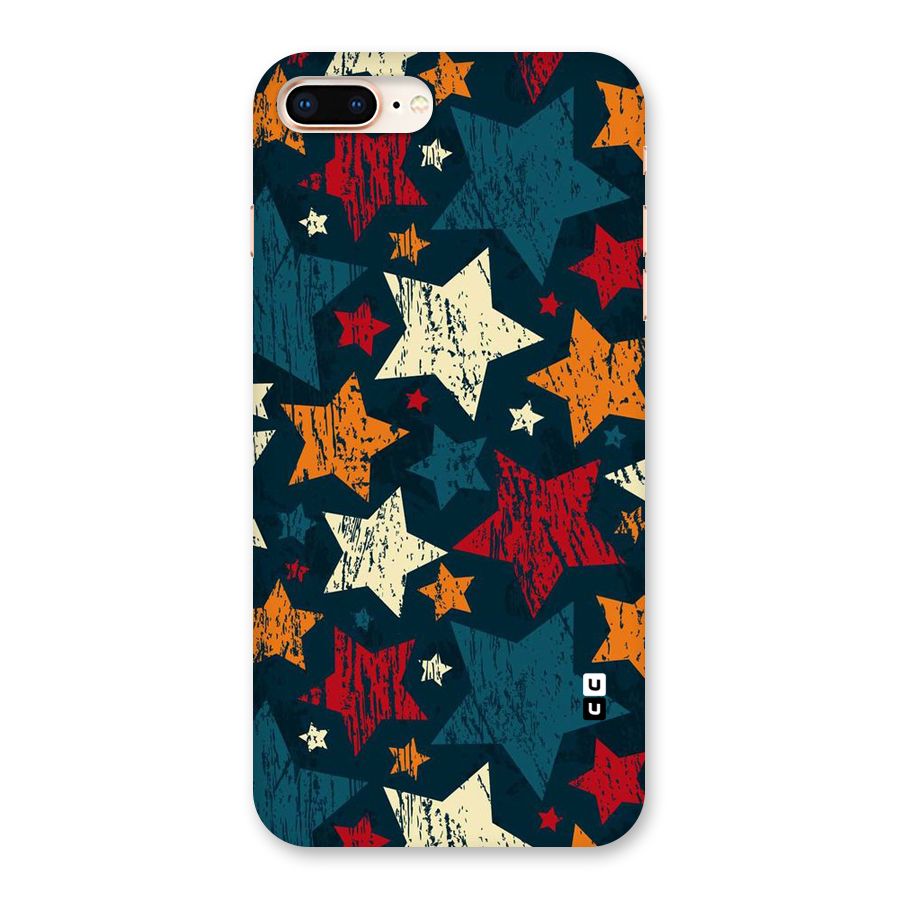 Rugged Star Design Back Case for iPhone 8 Plus