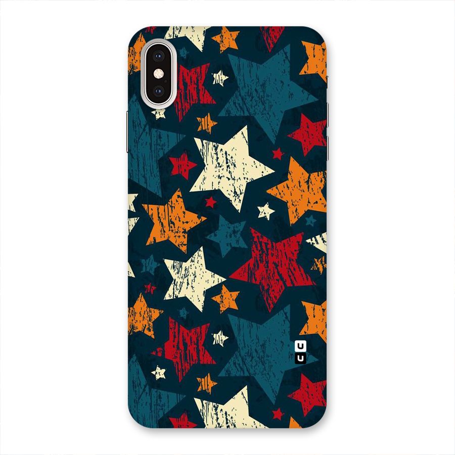 Rugged Star Design Back Case for iPhone XS Max