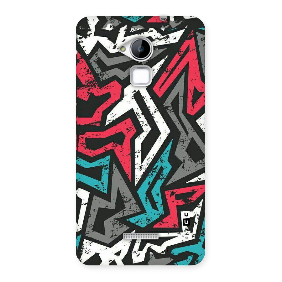 Rugged Strike Abstract Back Case for Coolpad Note 3