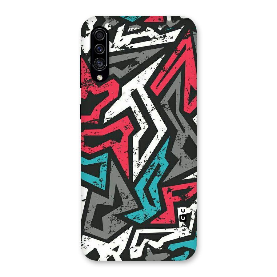 Rugged Strike Abstract Back Case for Galaxy A30s