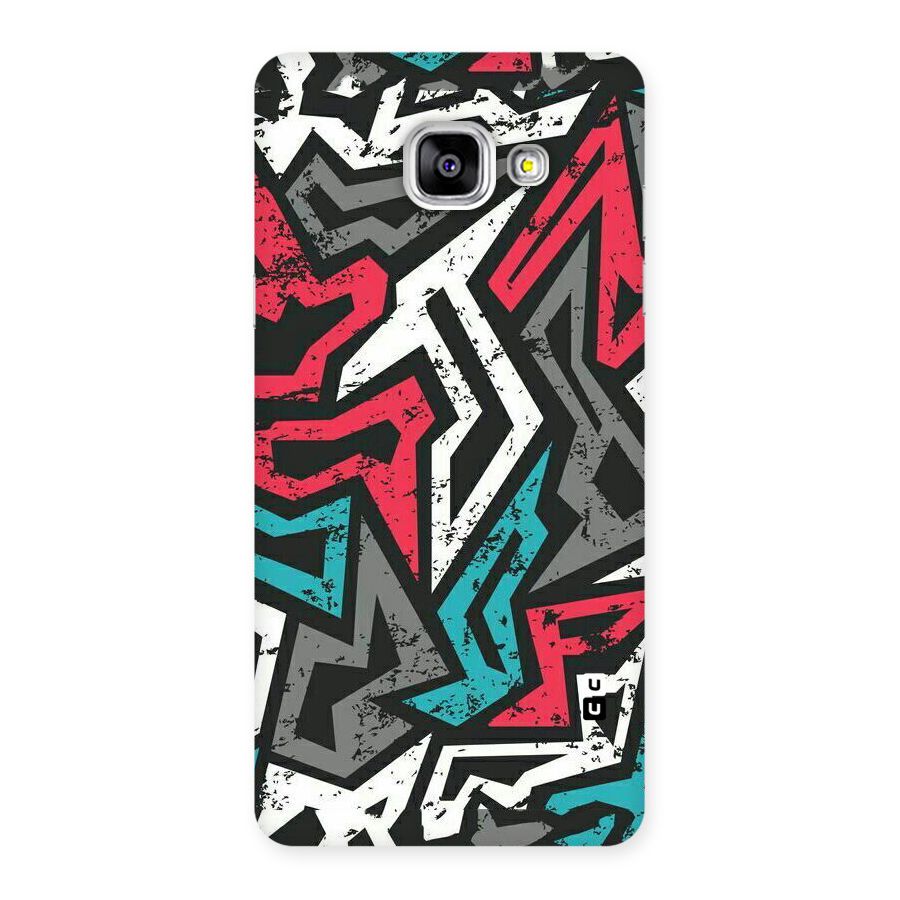 Rugged Strike Abstract Back Case for Galaxy A5 2016