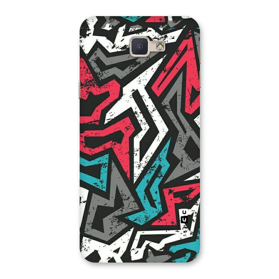 Rugged Strike Abstract Back Case for Galaxy J5 Prime