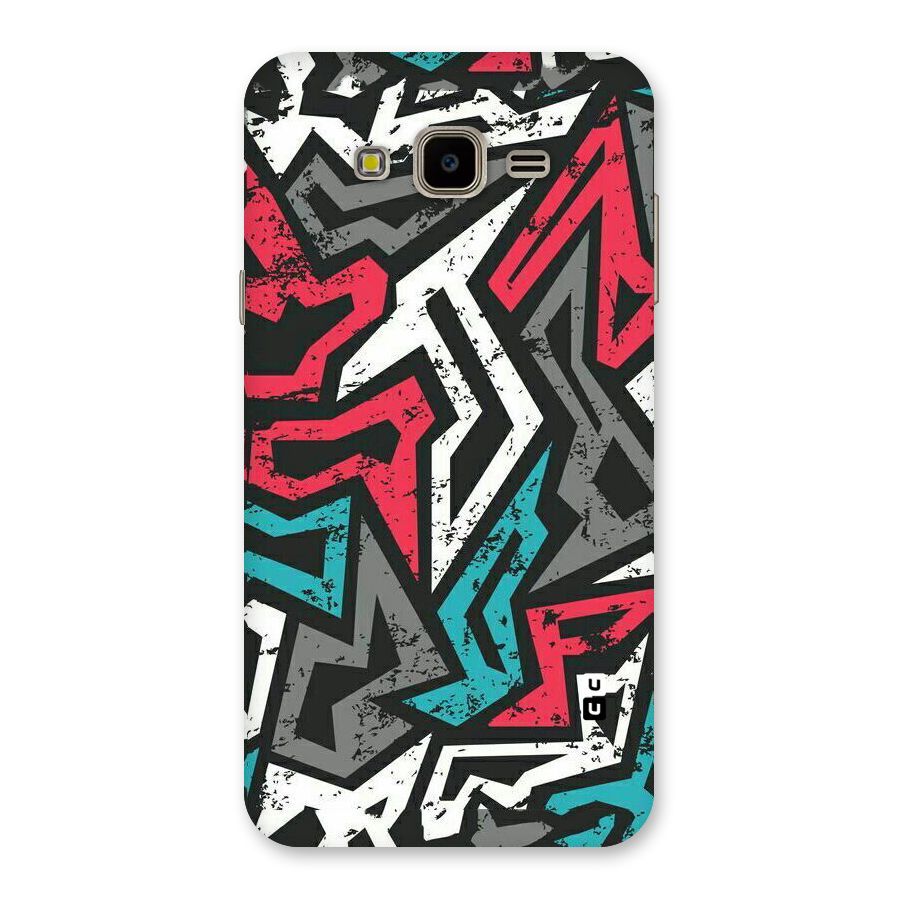 Rugged Strike Abstract Back Case for Galaxy J7 Nxt