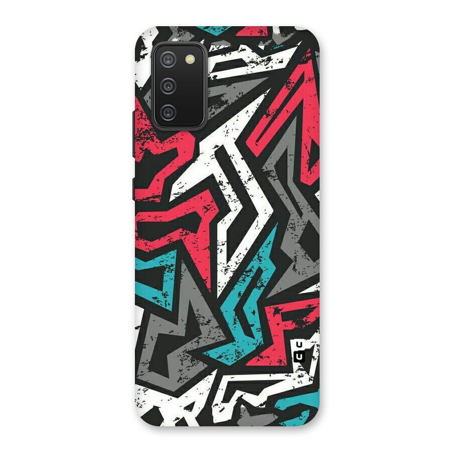 Rugged Strike Abstract Back Case for Galaxy M02s