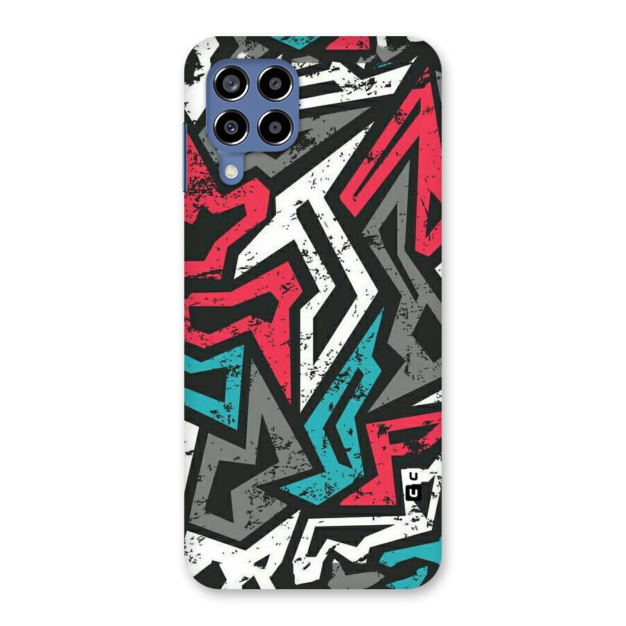 Rugged Strike Abstract Back Case for Galaxy M53 5G