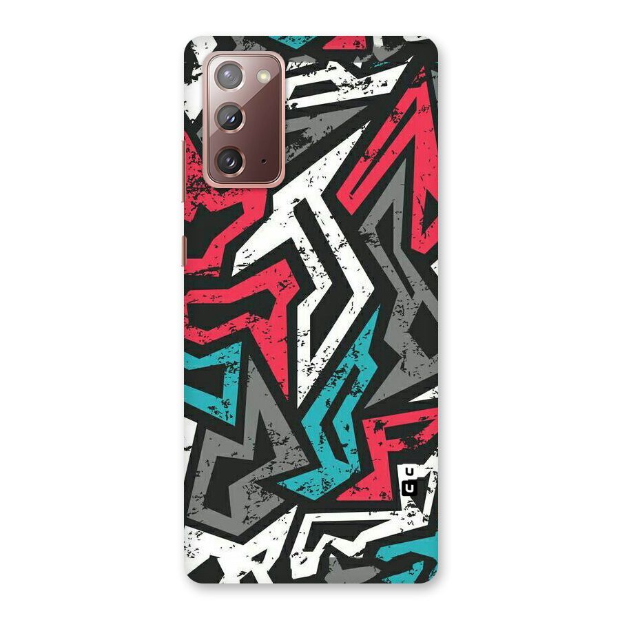 Rugged Strike Abstract Back Case for Galaxy Note 20