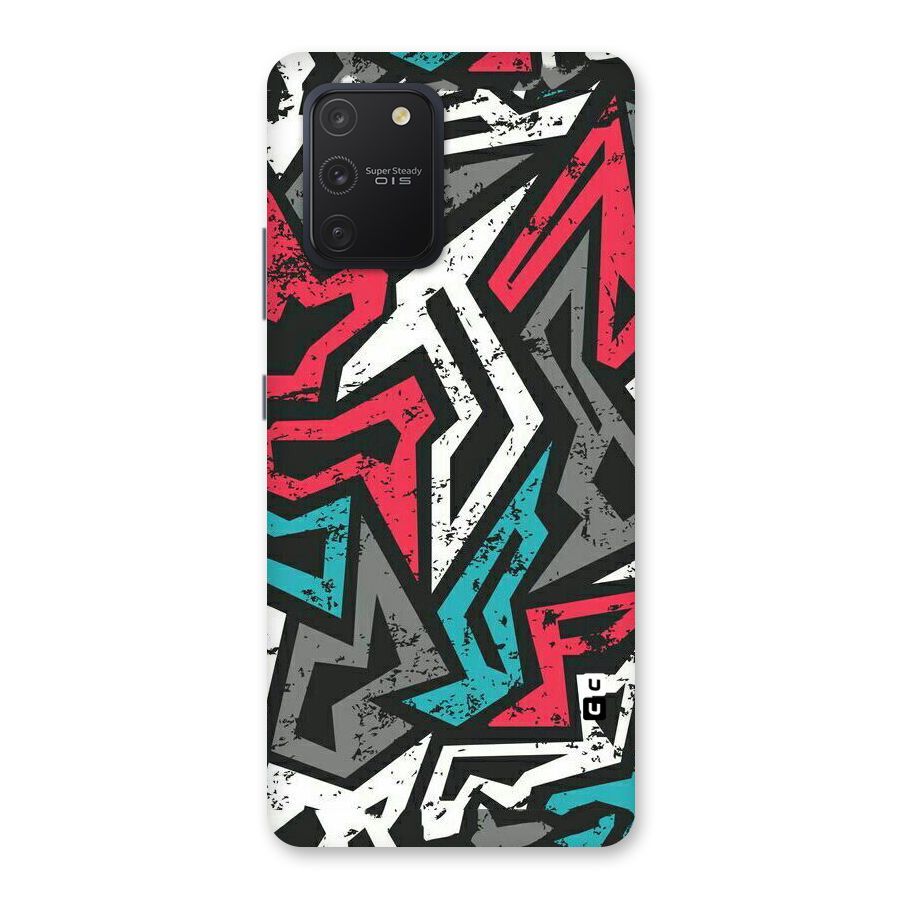Rugged Strike Abstract Back Case for Galaxy S10 Lite