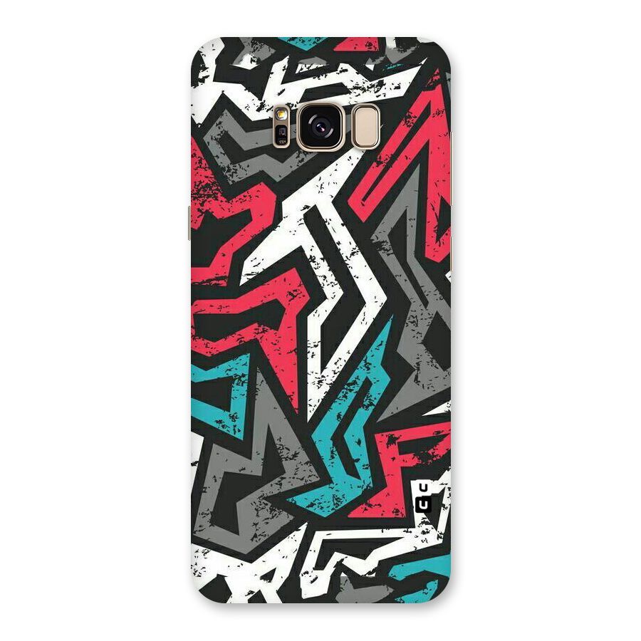 Rugged Strike Abstract Back Case for Galaxy S8 Plus