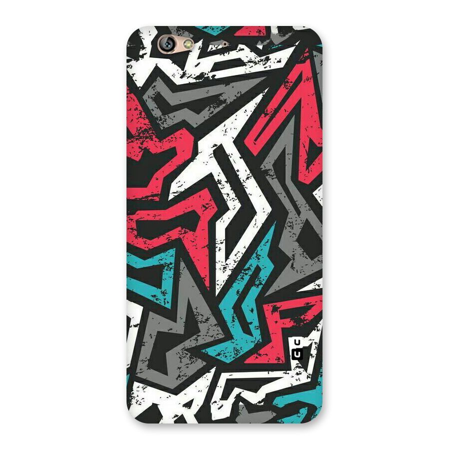 Rugged Strike Abstract Back Case for Gionee S6