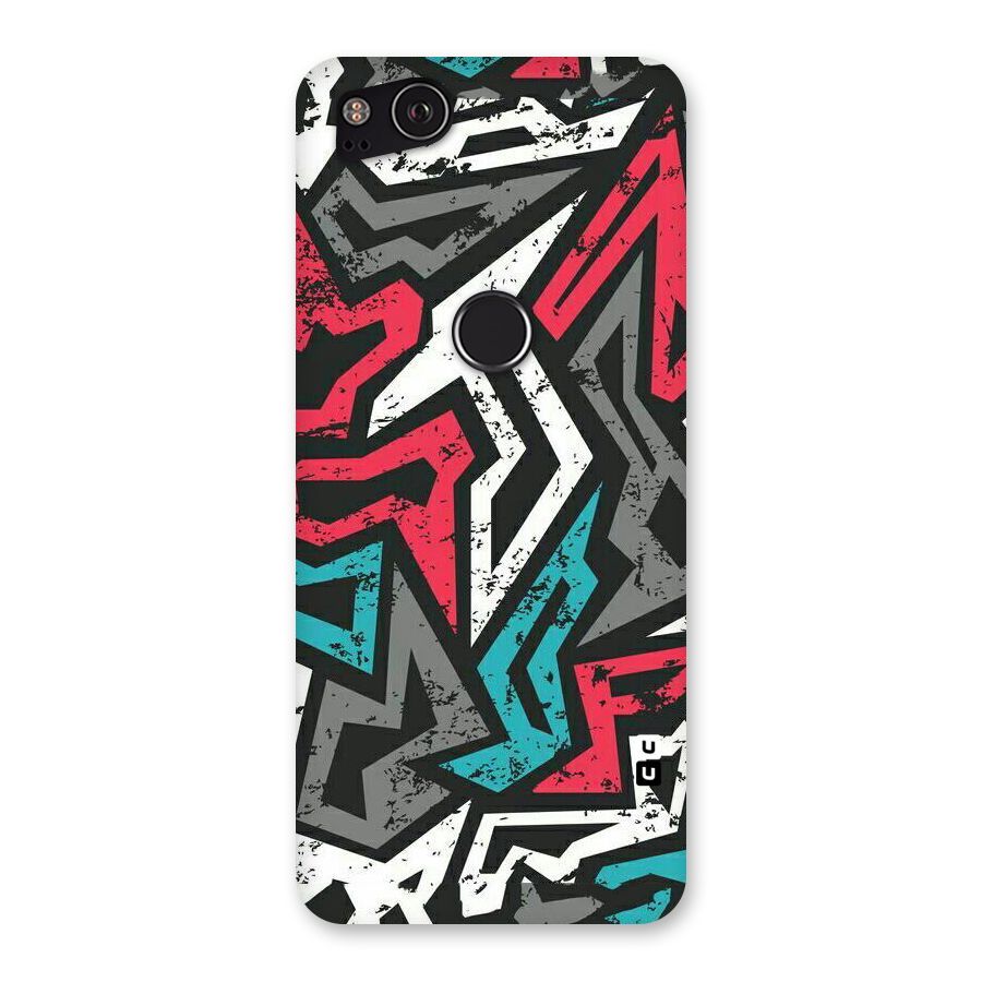 Rugged Strike Abstract Back Case for Google Pixel 2