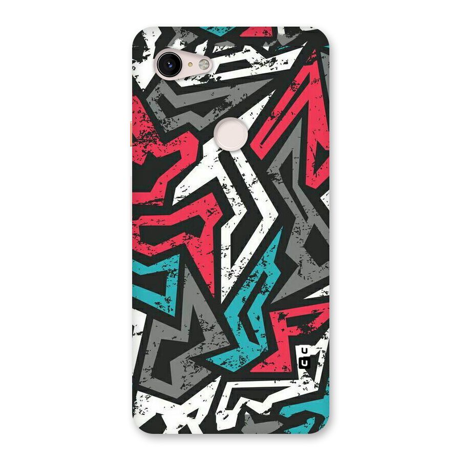 Rugged Strike Abstract Back Case for Google Pixel 3 XL