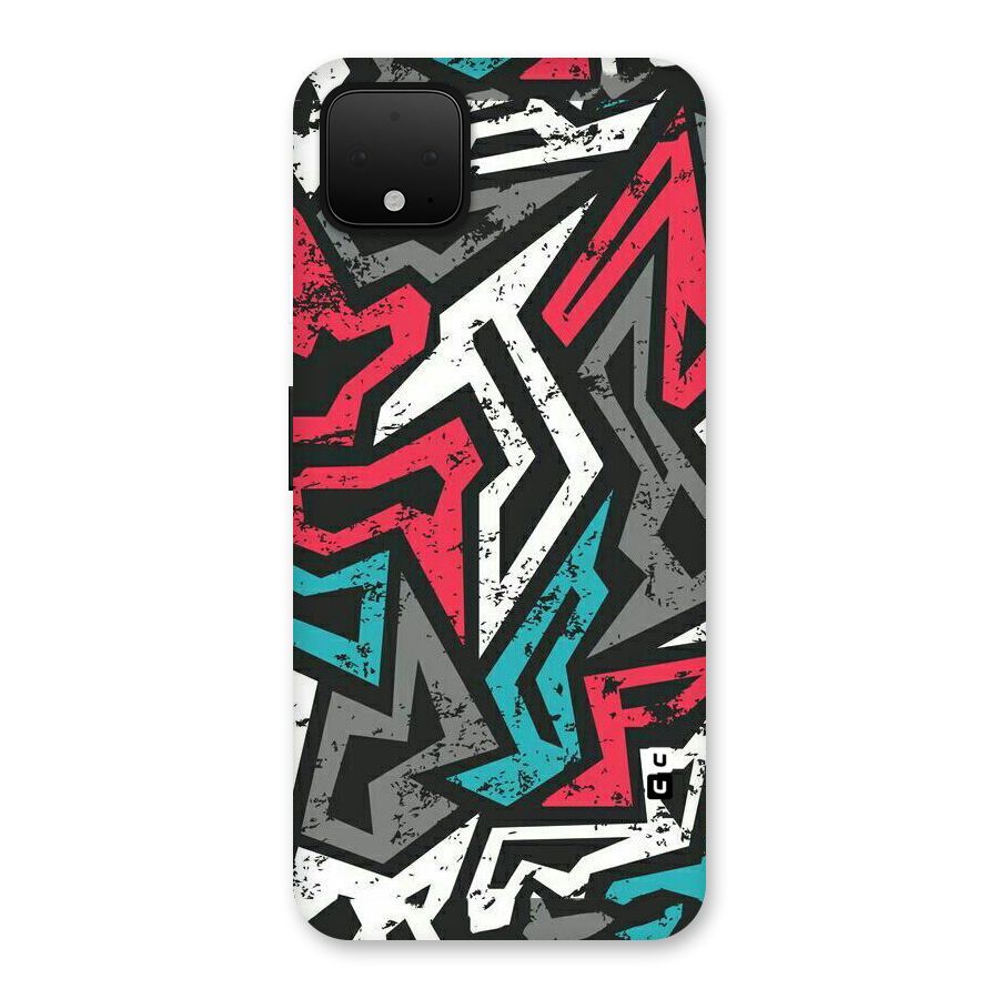 Rugged Strike Abstract Back Case for Google Pixel 4 XL