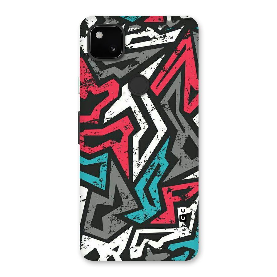 Rugged Strike Abstract Back Case for Google Pixel 4a