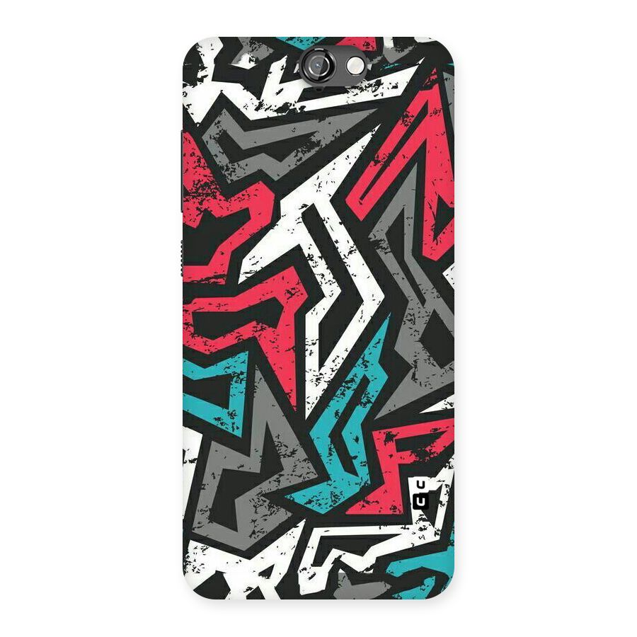 Rugged Strike Abstract Back Case for HTC One A9