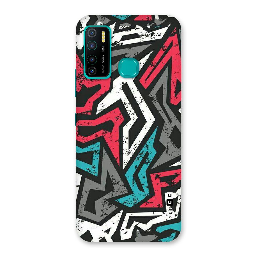 Rugged Strike Abstract Back Case for Infinix Hot 9 Pro