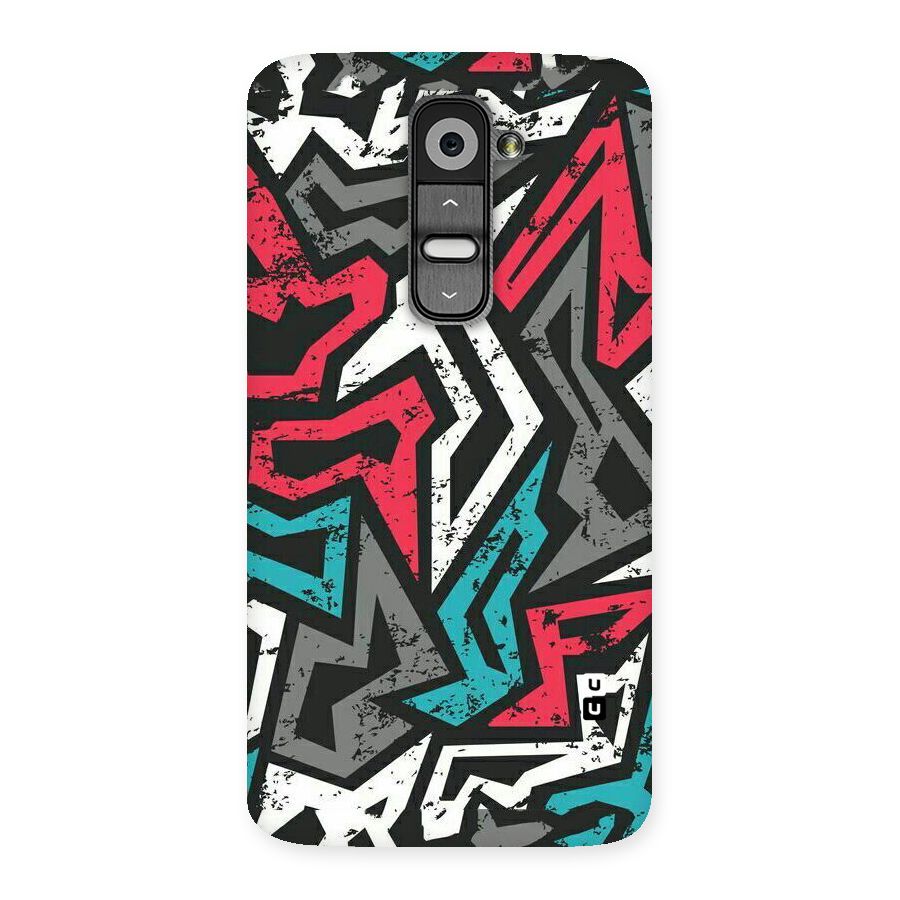 Rugged Strike Abstract Back Case for LG G2