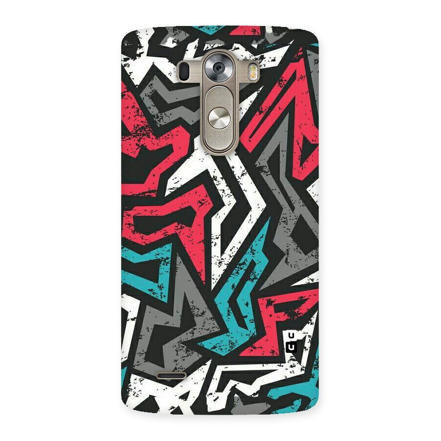 Rugged Strike Abstract Back Case for LG G3