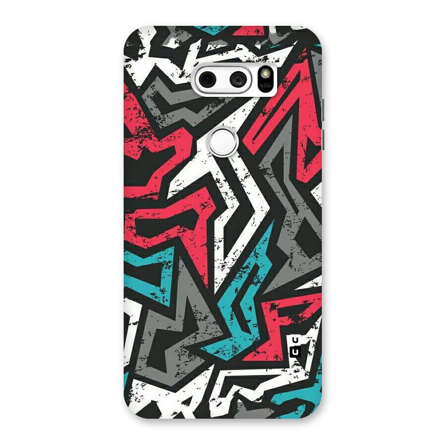 Rugged Strike Abstract Back Case for LG V30