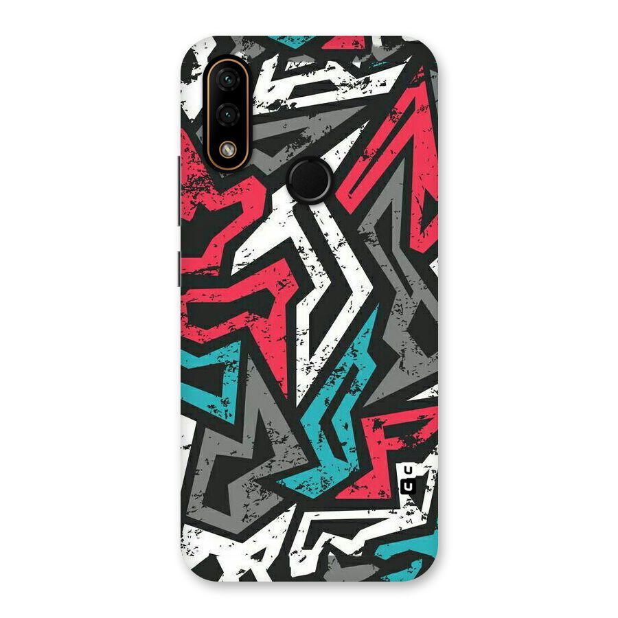 Rugged Strike Abstract Back Case for Lenovo A6 Note