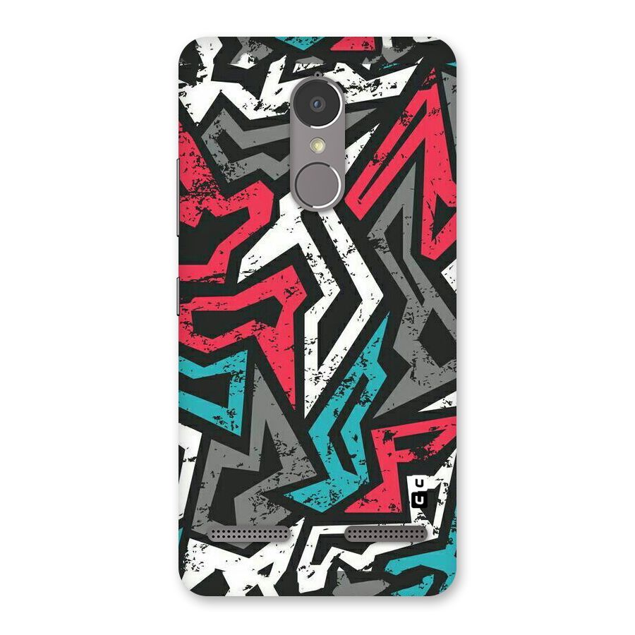 Rugged Strike Abstract Back Case for Lenovo K6