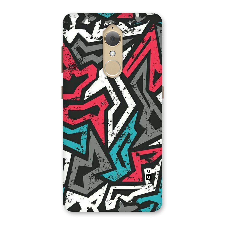 Rugged Strike Abstract Back Case for Lenovo K8