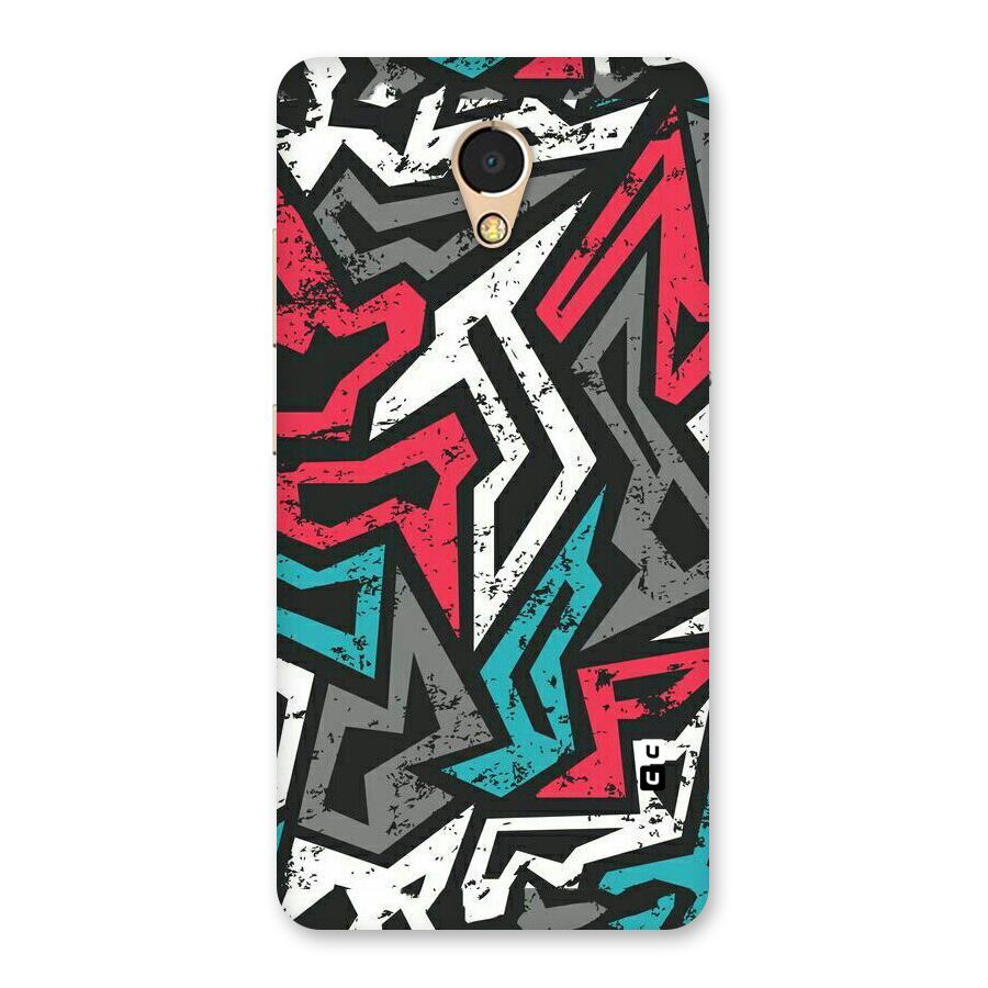 Rugged Strike Abstract Back Case for Lenovo P2